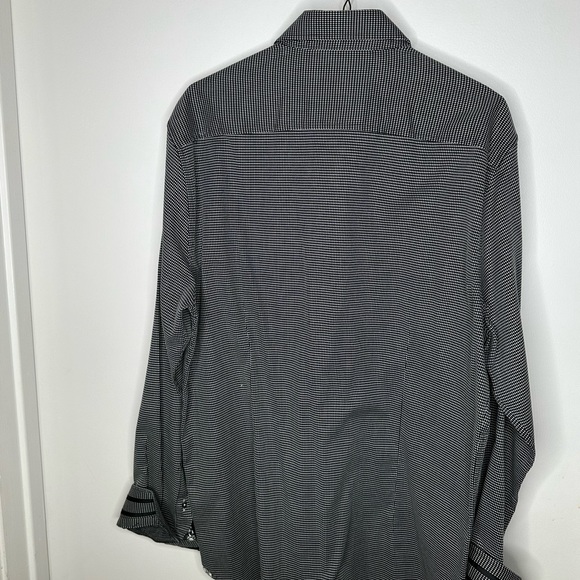 Robert Graham Modern Americana Men's XL Tailored Fit Black Dot Knowledge - Picture 6 of 10